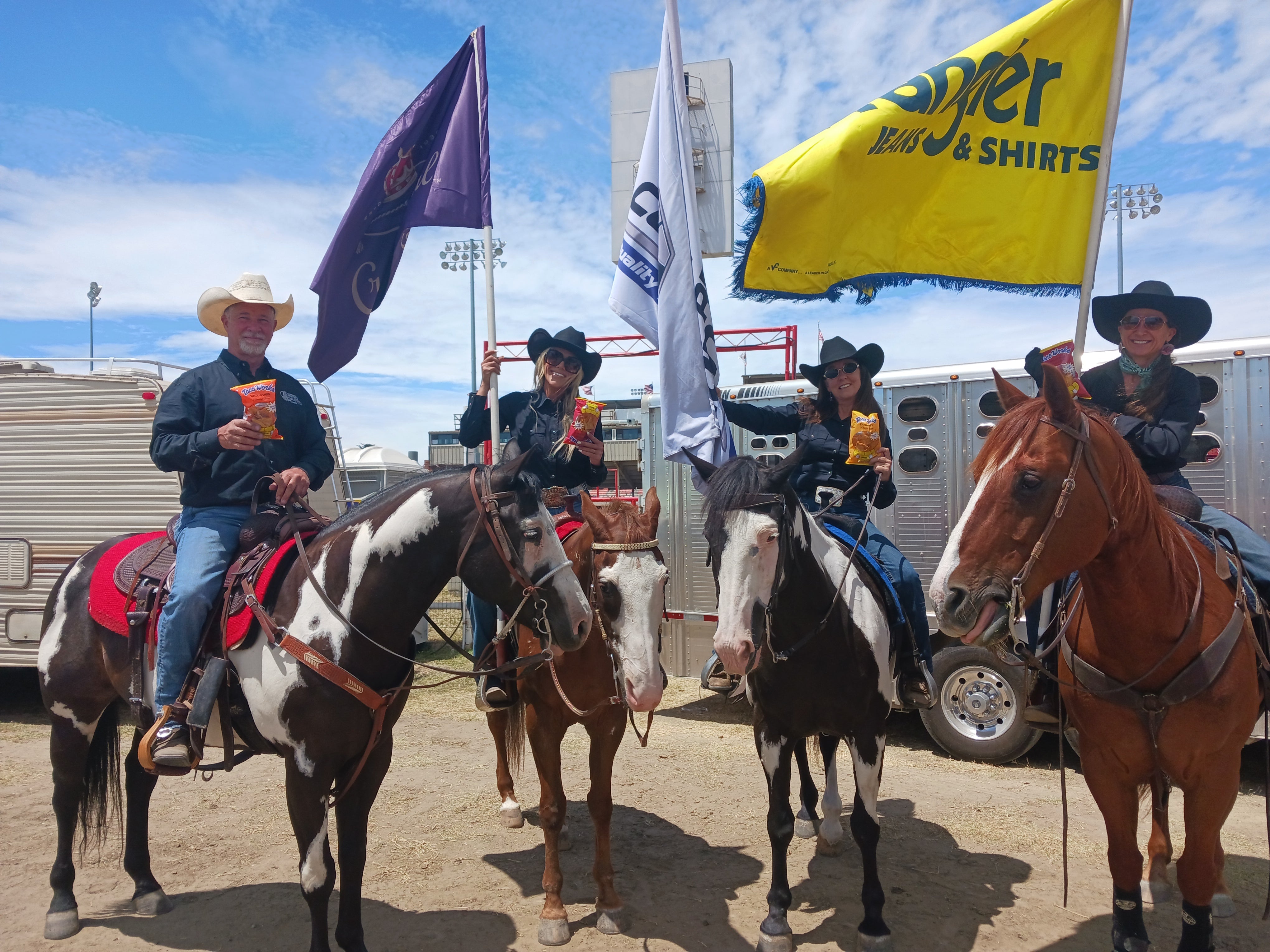 Salinas Rodeo Flag Team