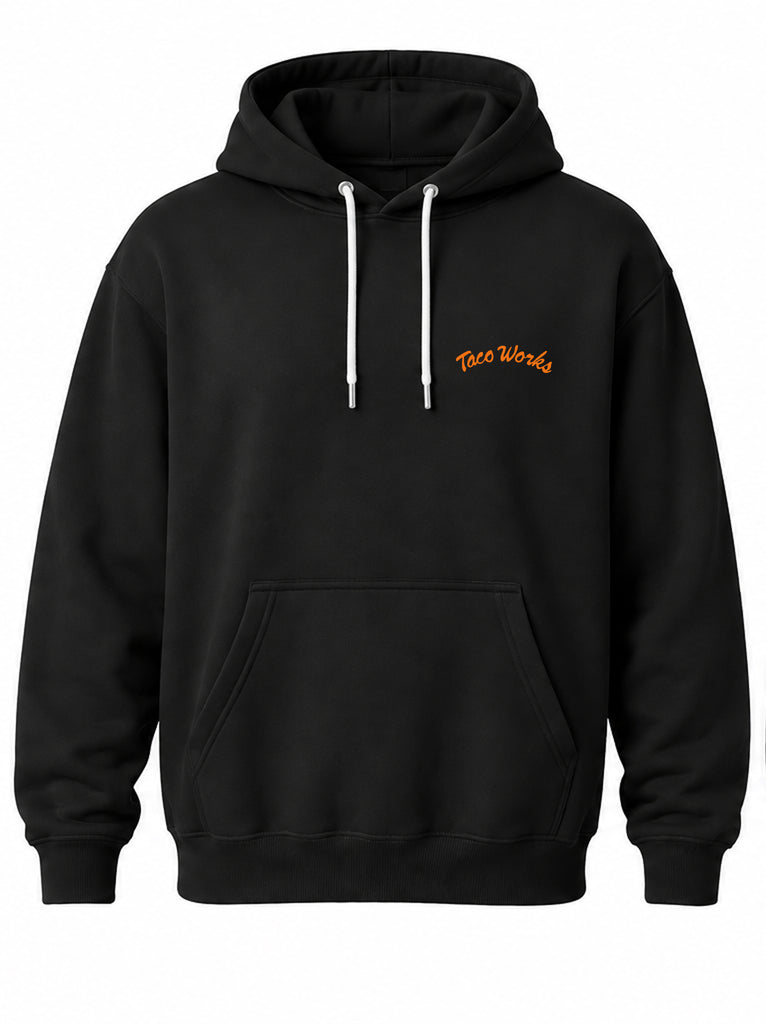 Taco Works Pullover Hoodie - Black