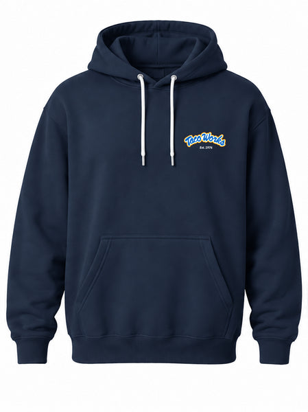 Taco Works Pullover Hoodie - Blue