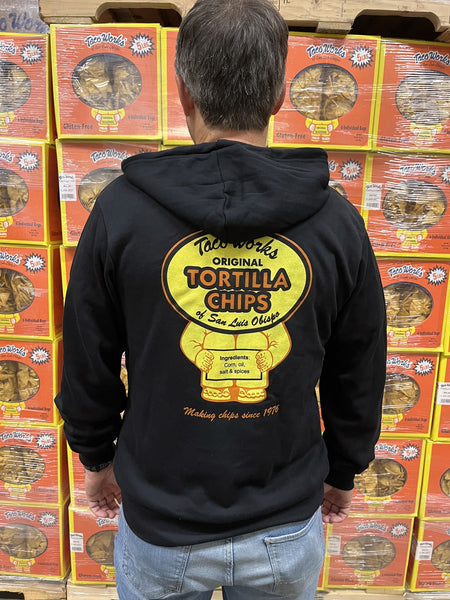 Taco Works Zip Hoodie - Black