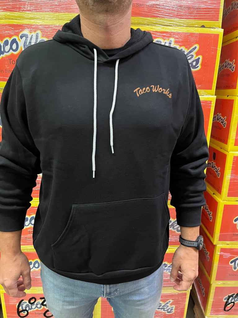 Taco Works Pullover Hoodie - Black